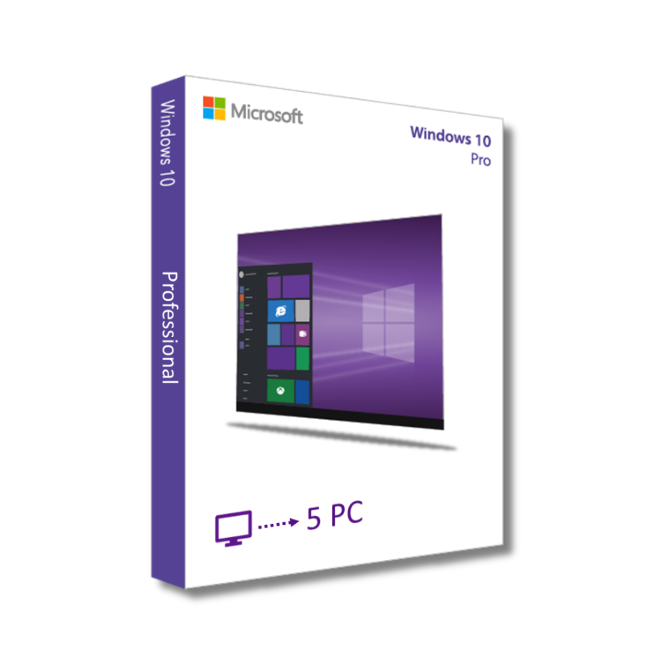 Windows 10 Pro 5PC